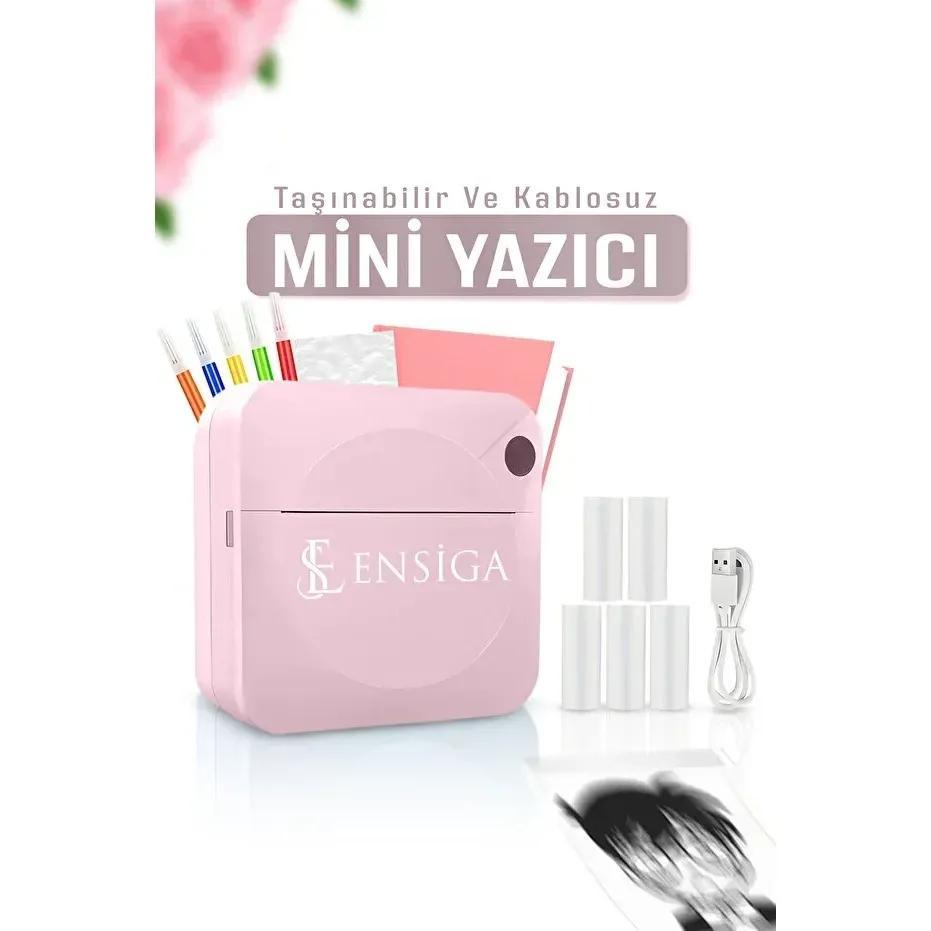 taşınabilir ve kablosuz mini yazıcı -  