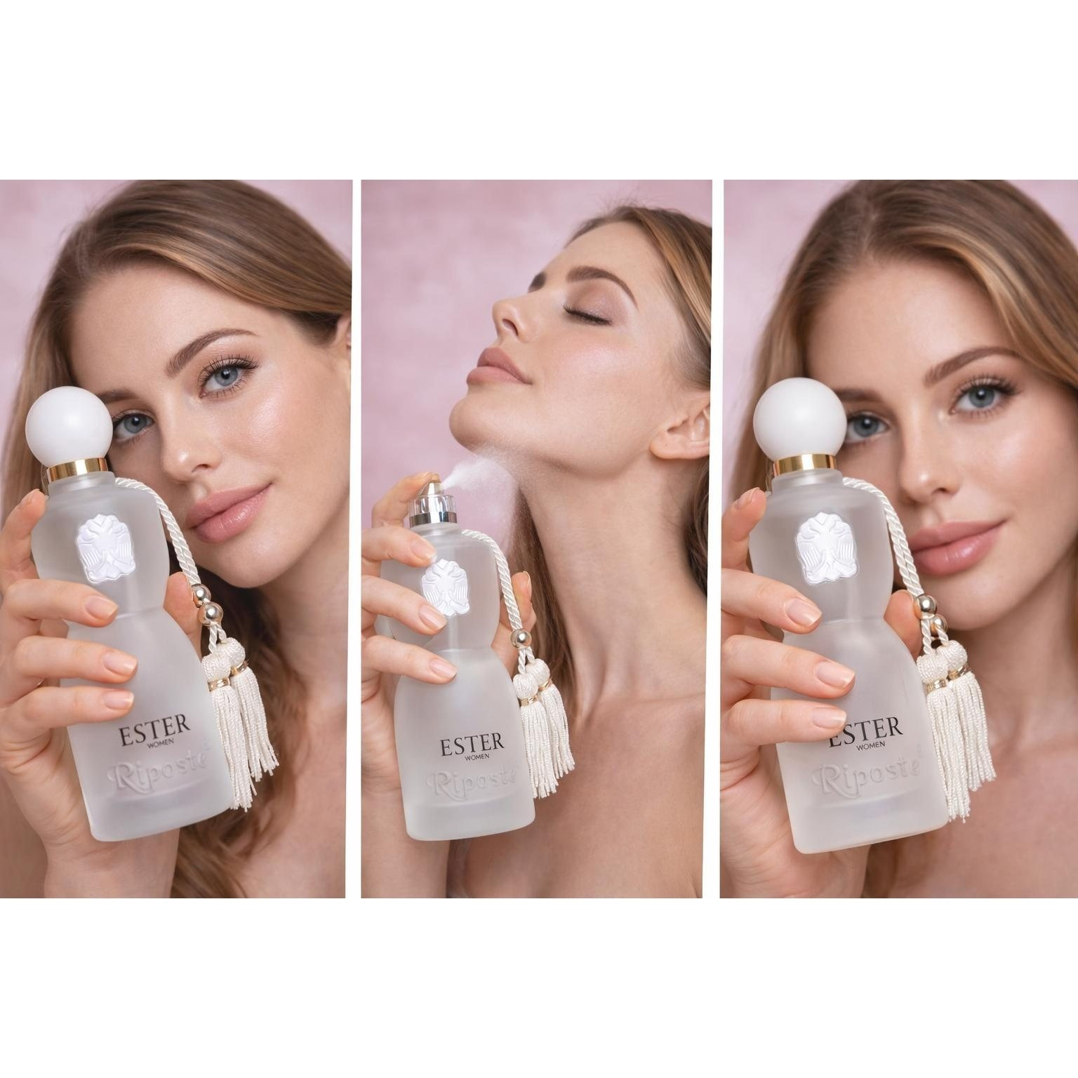 عطر نسائي 100 مل - 4 روائح  ، تغليف خارجي أنيق، عطور متنوعة تفاصيل المنتج 0