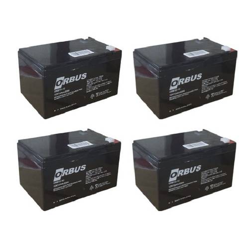 4 bank package 12volt 12 amper agm battery dimensions 150x97x95mm