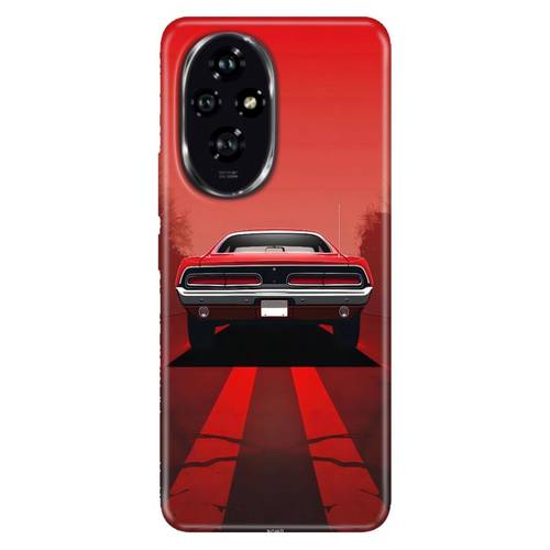 v8 classic temalı telefon kılıfı - huawei honor p20 p30 p40 200 400 pro lite nova 12s ile uyumlu desenli baskılı silikon kılıf kapak
