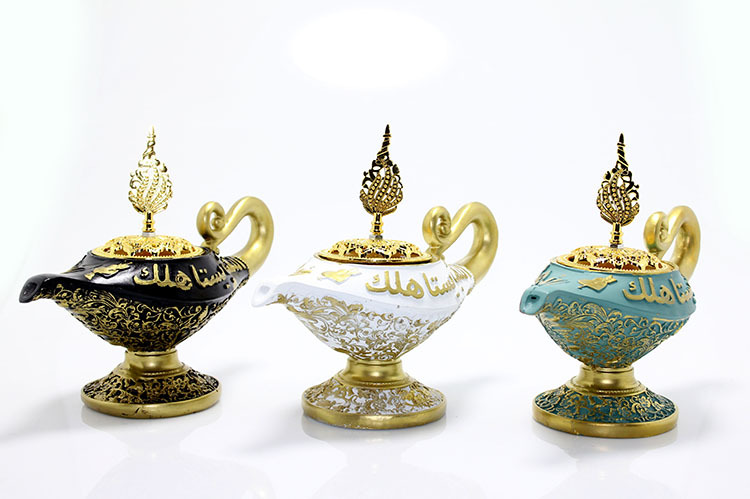 شعلة بخور حشيشة   من chermik، جهاز عطر زخرفي، قطعة هدية روحية قابلة للجمع تفاصيل المنتج 0