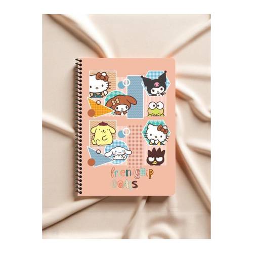 a4 spiralli defter 80 yaprak friendship goals