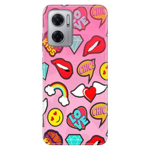 kiss desenli kılıf xiaomi redmi note a3 a4 a5 8 9 9 10s 11 11 12s 13 13c 14c 15 15 plus 4g 5g uyumlu telefon kılıfı