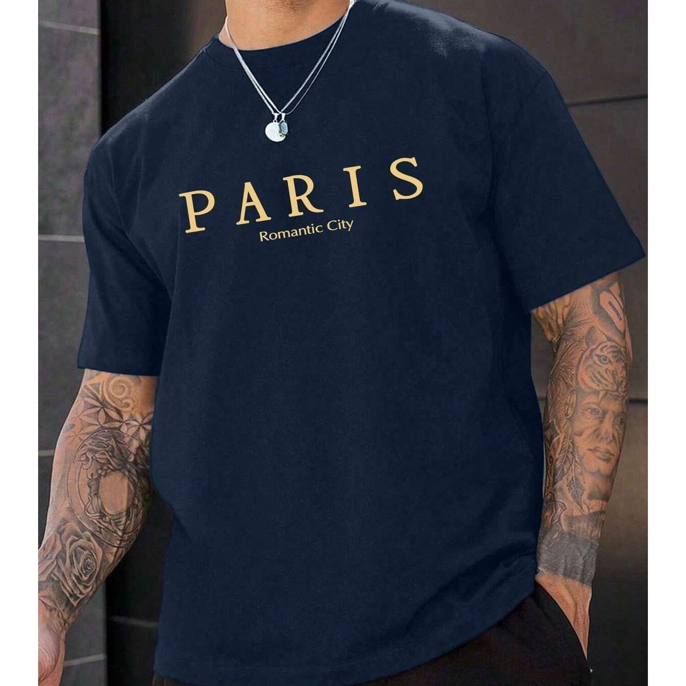 TEMU Unisex Romantic Baskılı Oversize Tshirt